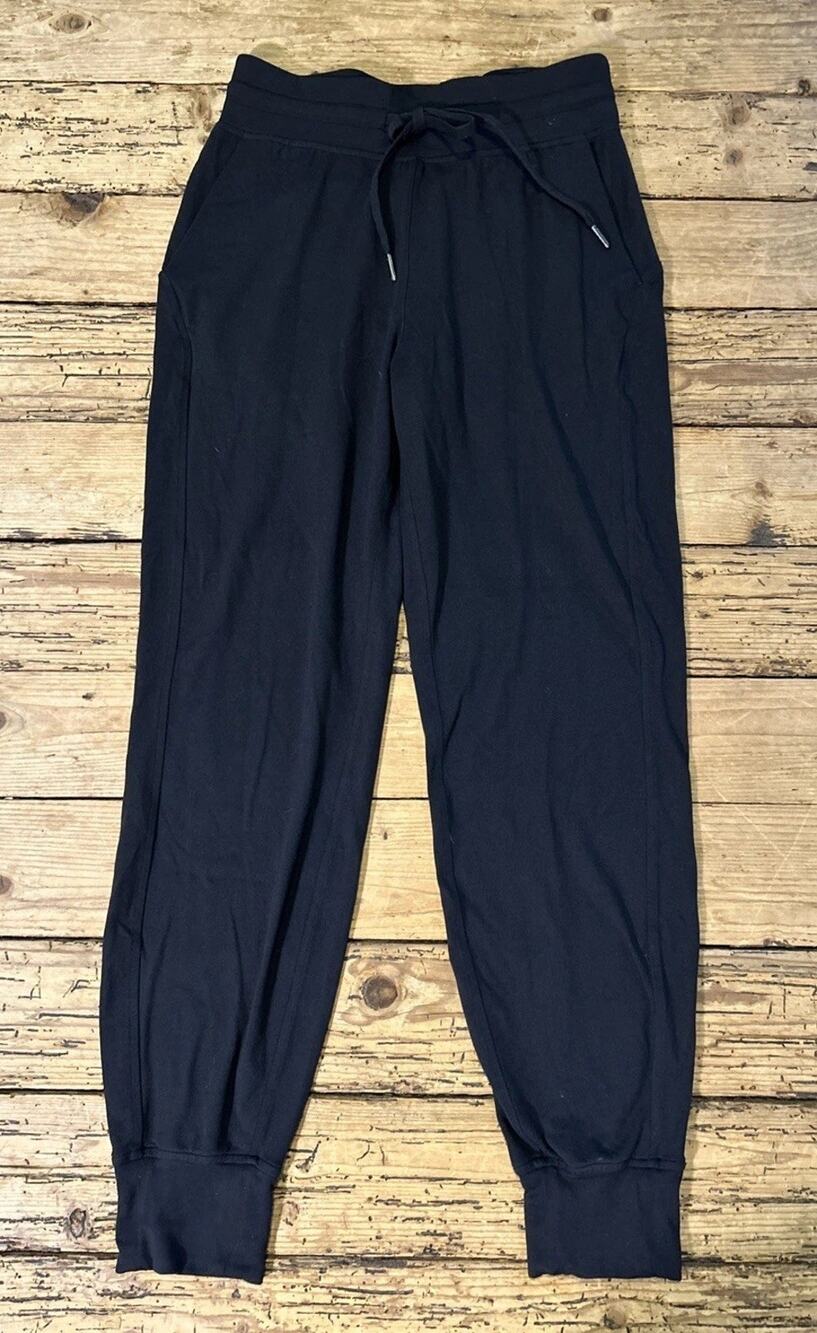 Lululemon Ready to Rulu High Rise Jogger Women's Size 6 Black Full Length EUC